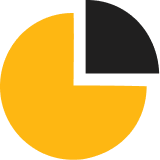 Pie chart icon